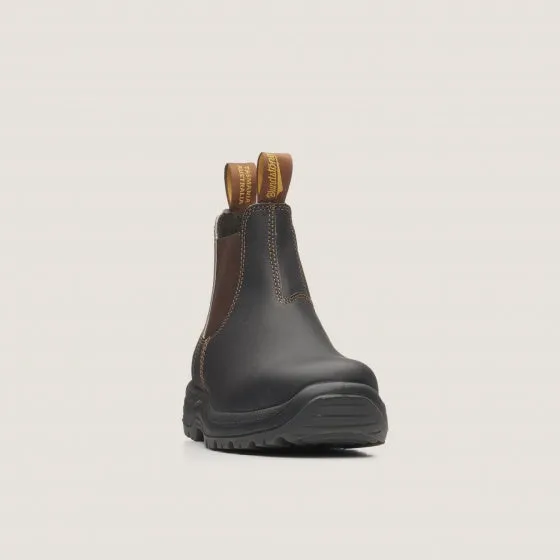 #172 UNISEX ELASTIC SIDED SERIES-Stout Brown