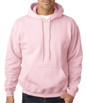 18500 Gildan Adult Heavy BlendHooded Sweatshirt Light Pink