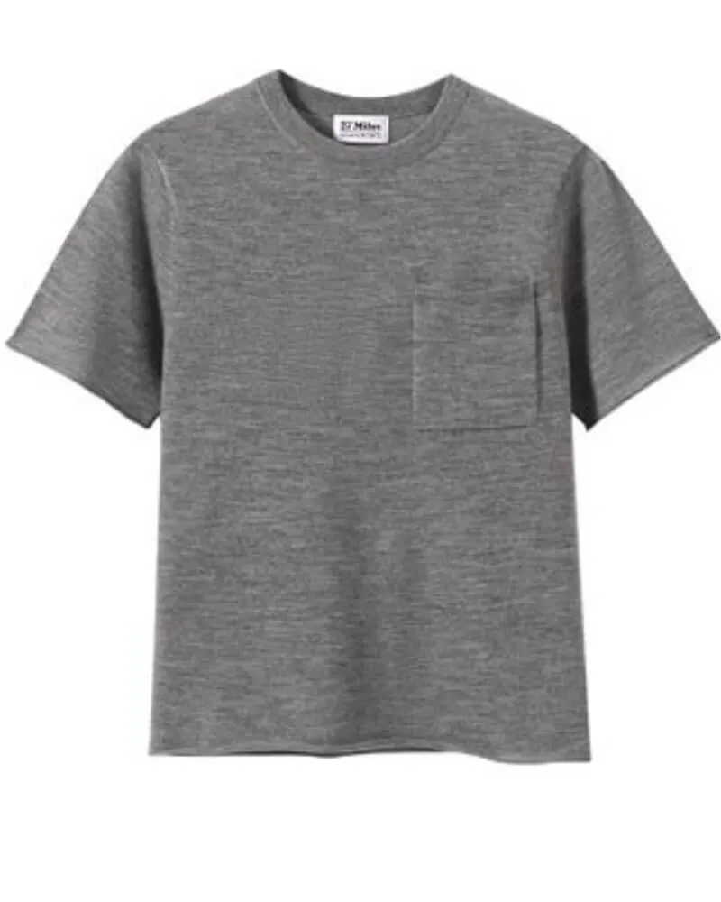 27 Miles Malibu - Rayna sweater in Heather Grey 100% cashmere.