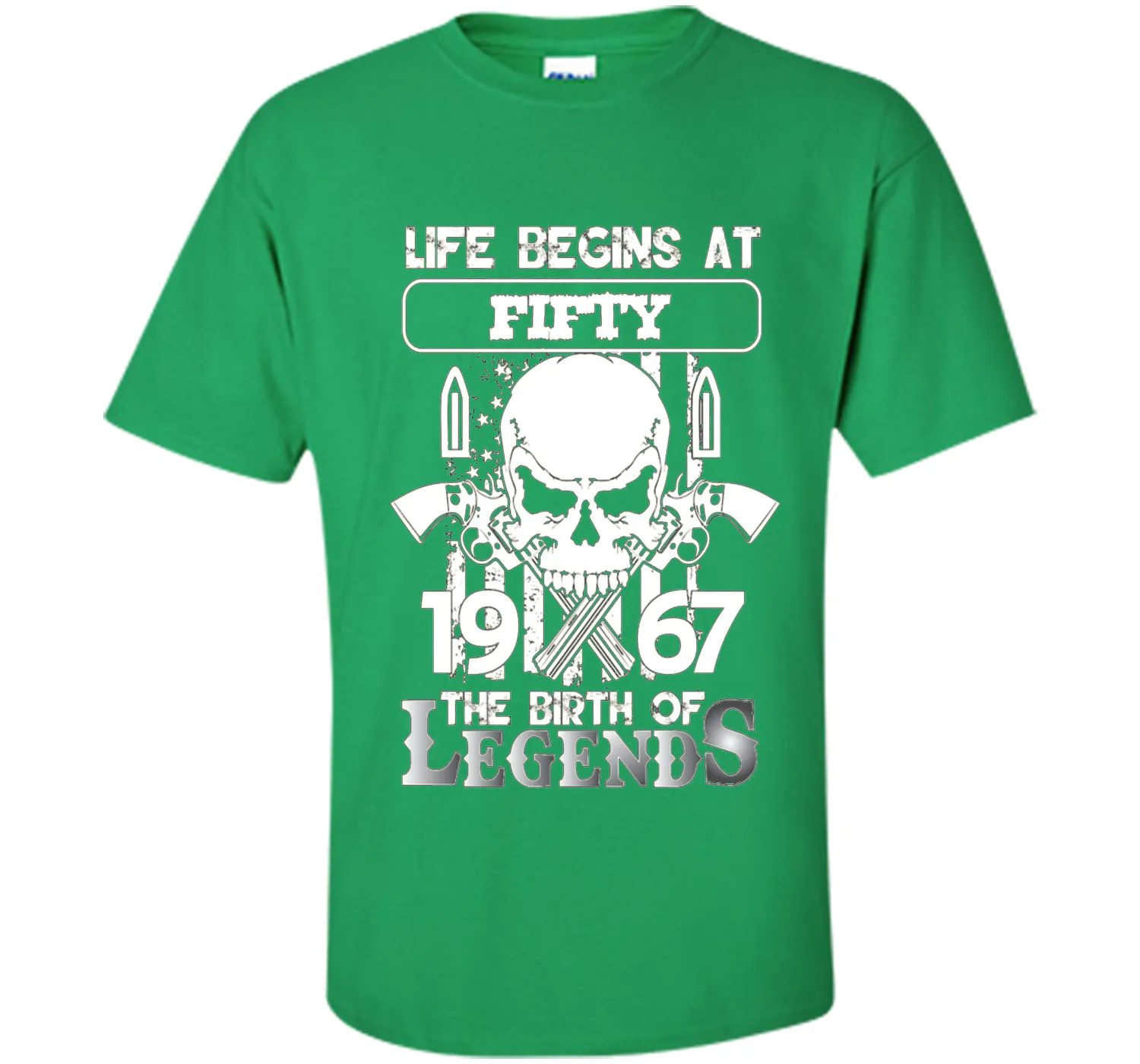 50th Birthday Gifts 1967 The Birth Of Legends T-Shirt shirt