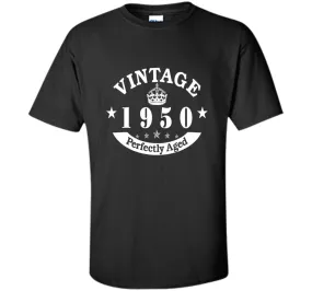66th Birthday Gift Vintage 1950 Perfect Aged T-Shirt