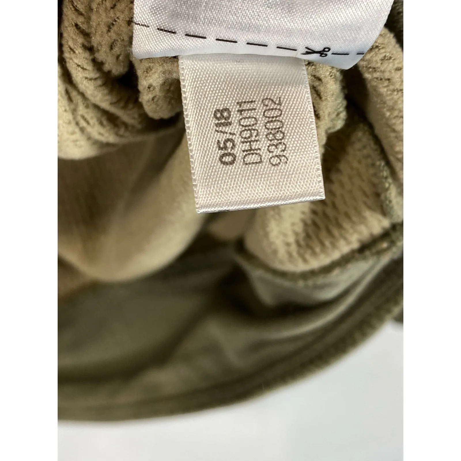 ADIDAS Men's Olive Green Logo Performance Fleece Pullover Hoodie SZ L