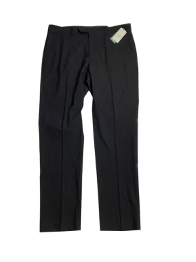 Alfani Mens Slim fit Dress Pants 34 / 32 Black Solid Stretch
