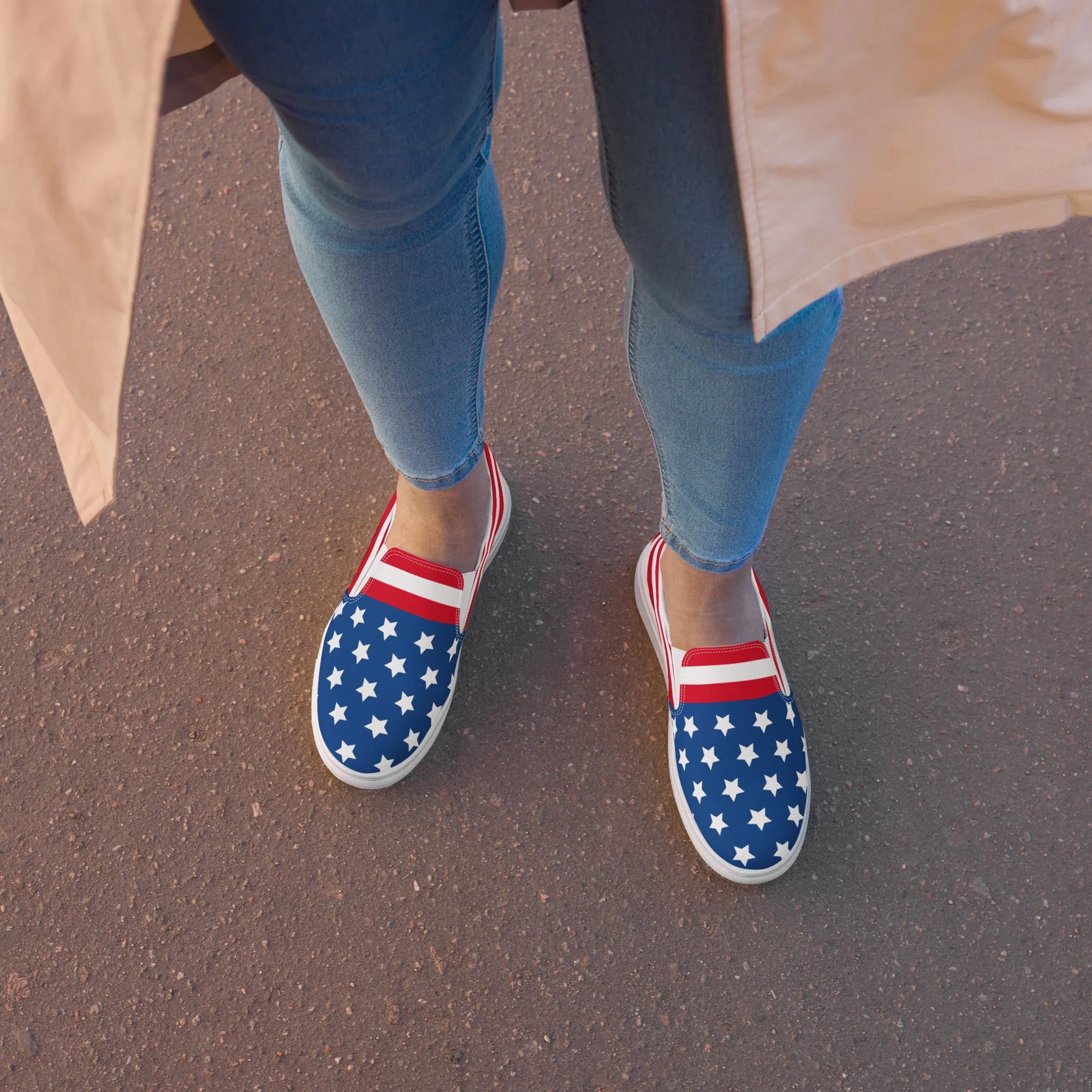 American Style Women’s slip-on canvas shoes