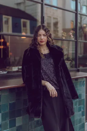ART Faux Fur Coat