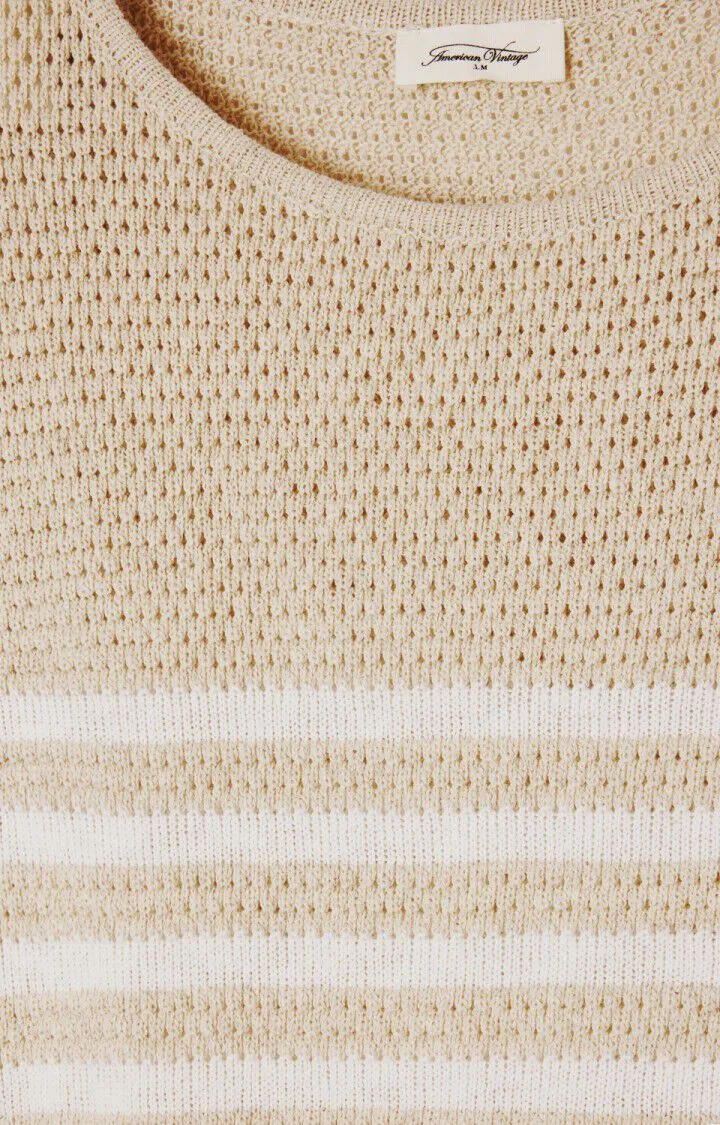 AV Nyama Stripe Knit in Raffia Chine