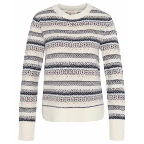 Barbour Peak Knitted Ladies Jumper - Multi