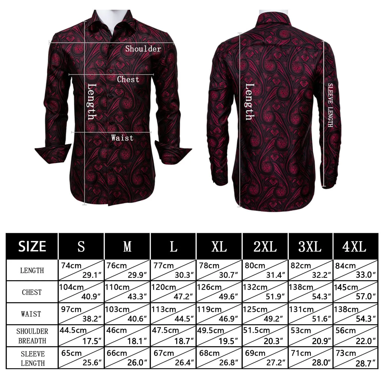 Barry.wang Lightcoral Solid Silk Shirt