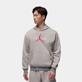 Brooklyn Fleece Jumpman Pullover Mens Hoodie (Medium Grey/Cool Grey)