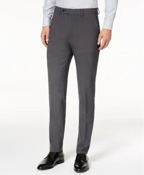 Calvin Klein Infinite Stretch Skinny-Fit Dress Pants 32 x 30 Charcoal Grey