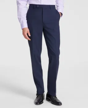 Calvin Klein Mens Slim fit Dress Pants 33 / 32 Blue Solid