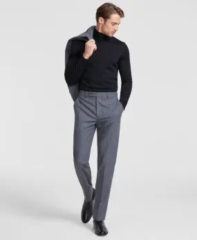 Calvin Klein Mens Slim fit Dress Pants 38 / 30 Grey Solid