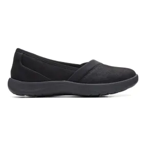 Clarks Women's Adella Pace Loafers- Black