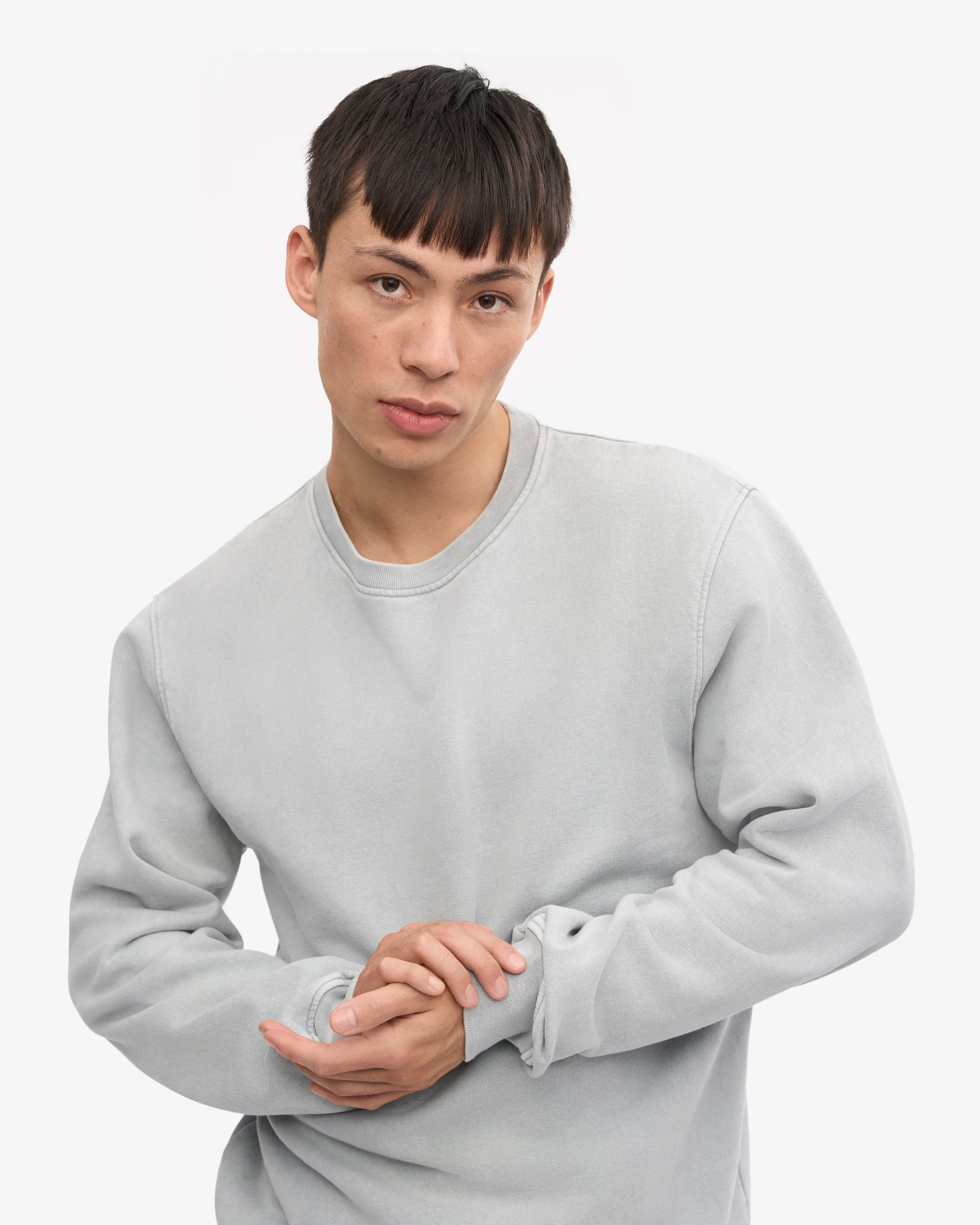 Classic Organic Crew - Faded Grey
