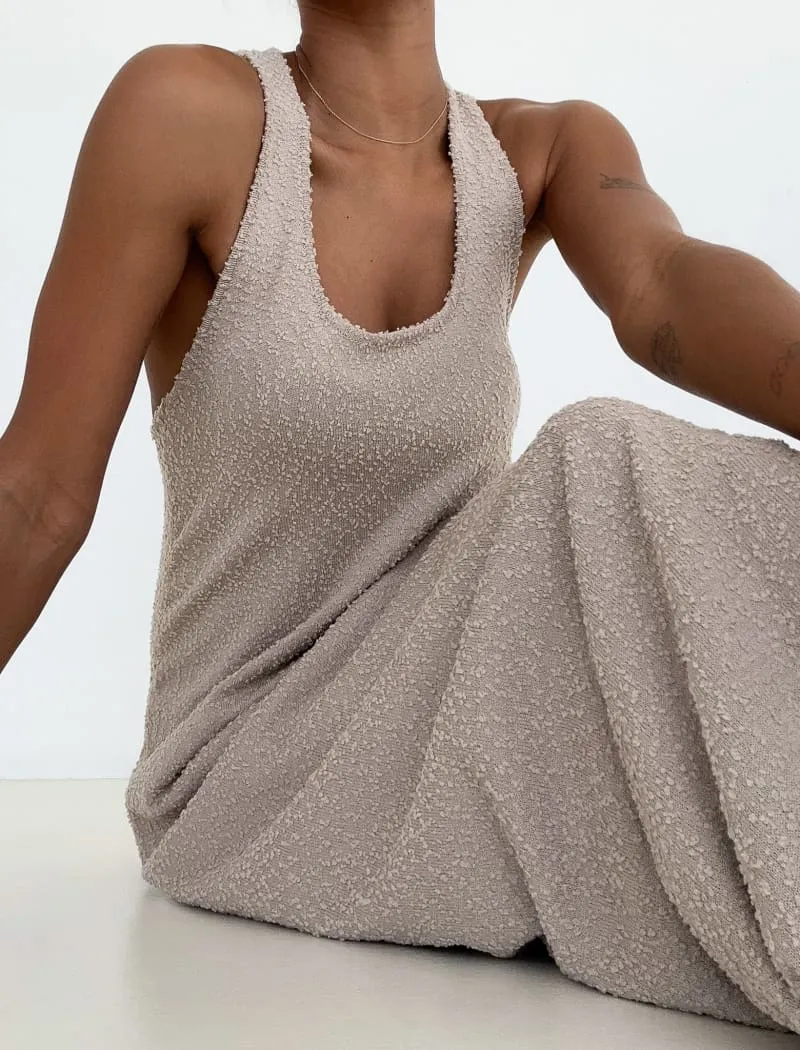 Cloud Nine Maxi Dress | Taupe