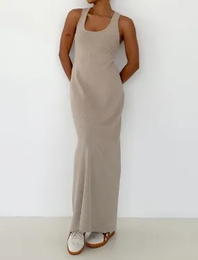 Cloud Nine Maxi Dress | Taupe
