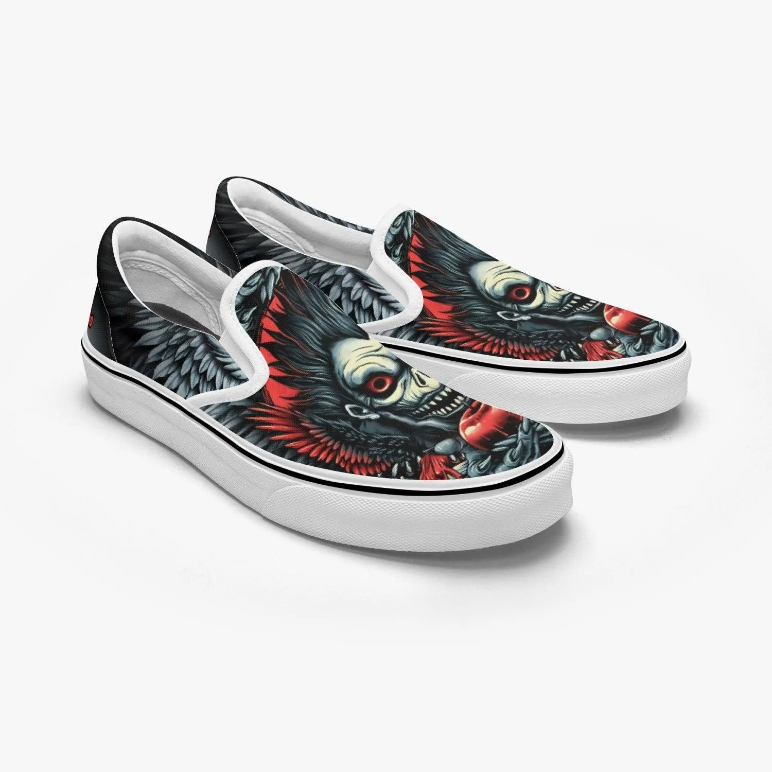 Death Note Ryuk Shinigami Slip Ons Anime Shoes