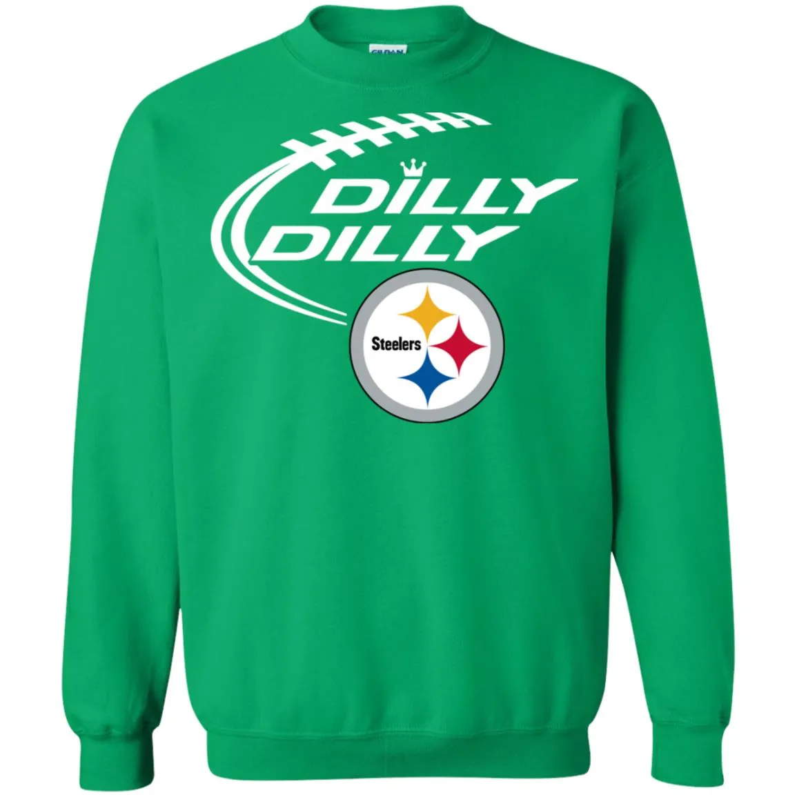 Dilly Dilly Pittsburgh Steelers Logo Nfl Football Unisex Crewneck Pullover Sweatshirt