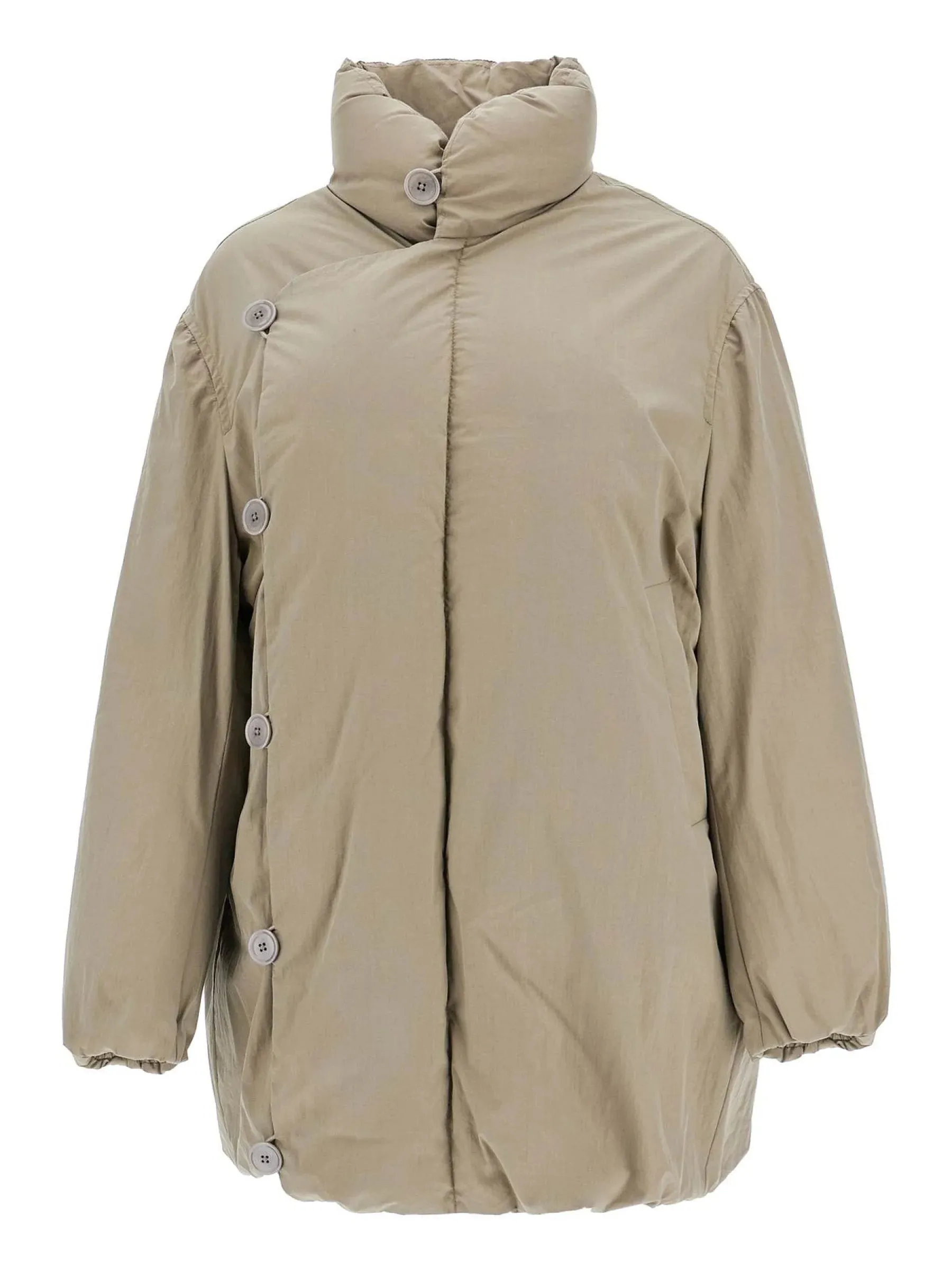 Double-Breasted Down Coat