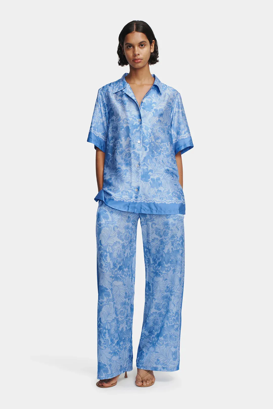 Empress Relaxed Pant - Blue Crush