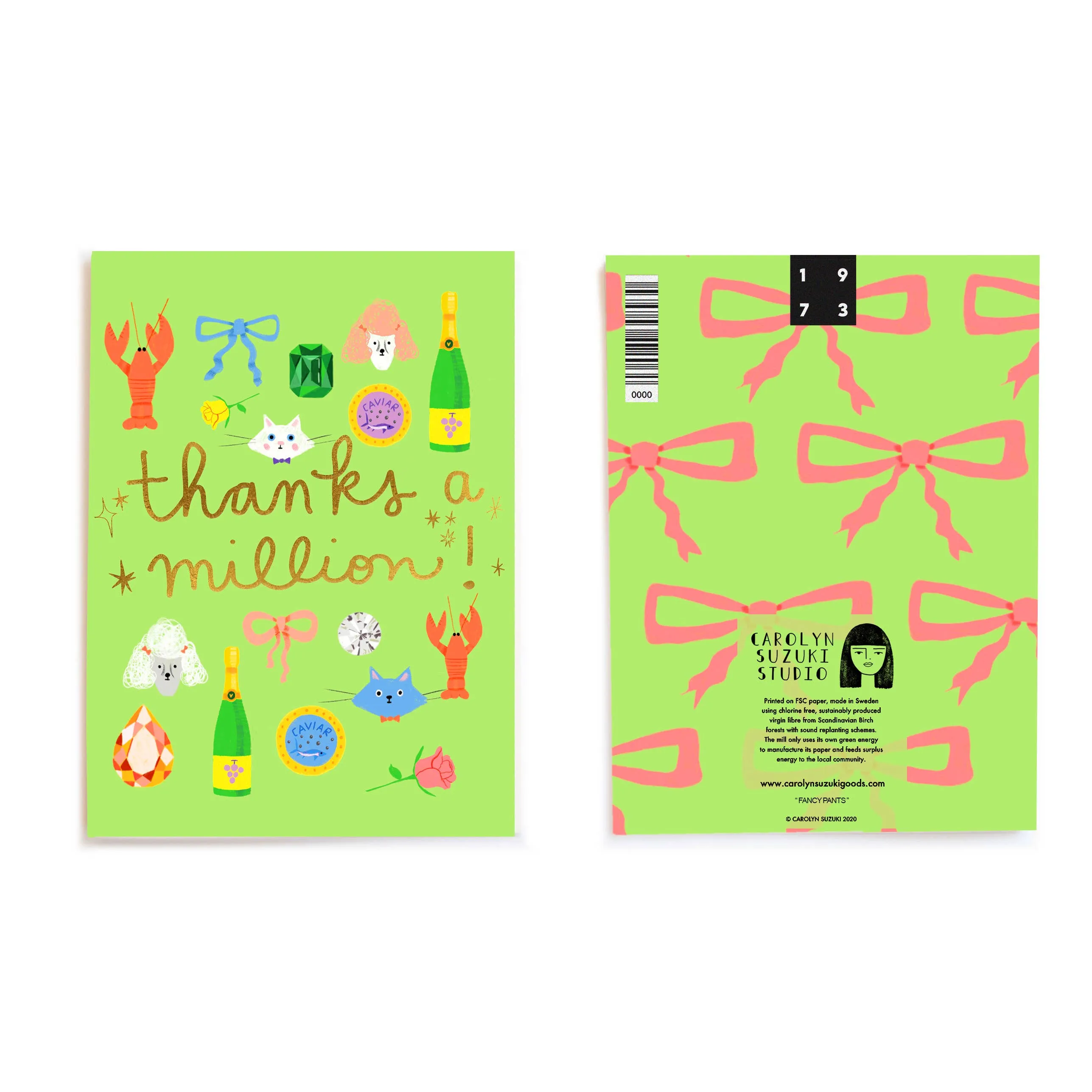 FANCY PANTS - Everyday Greeting Card