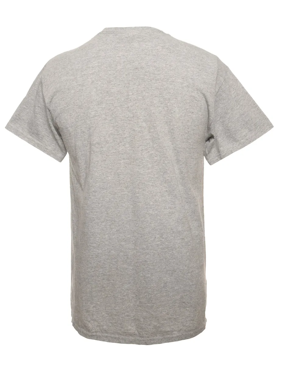 Grey Cleveland Basketball Sports T-shirt - M
