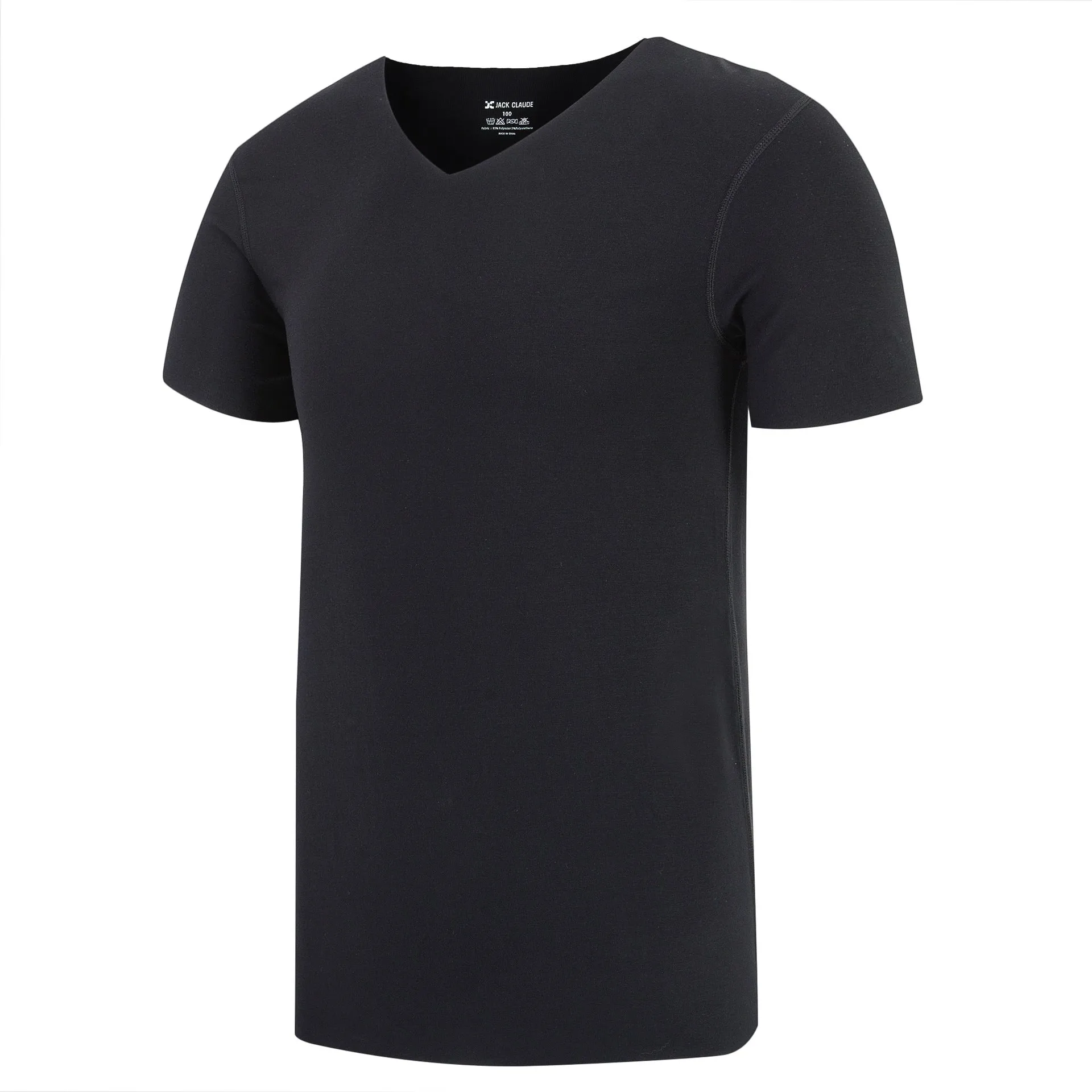 Half-Sleeved Solid Color Plain T-Shirt - GlamzLife