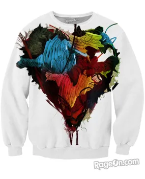 Heart Crewneck Sweatshirt