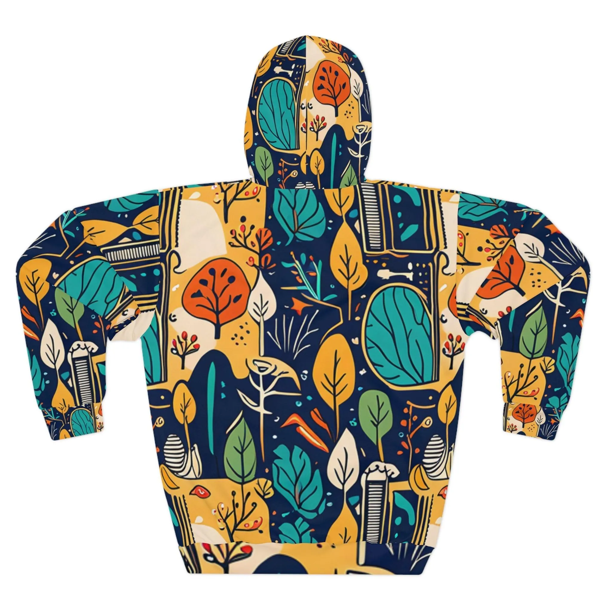 Home Vibes Unisex Pullover Hoodie (AOP)
