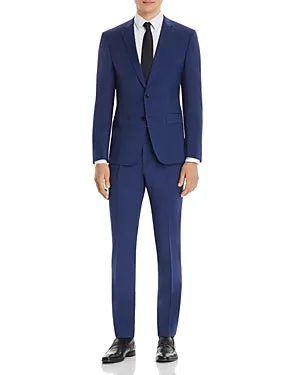 Hugo Boss Mens Huge/Genuis Slim Fit Dress Suit Pants Size 38 Blue PANT ONLY