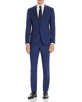 Hugo Boss Mens Huge/Genuis Slim Fit Dress Suit Pants Size 38 Blue PANT ONLY
