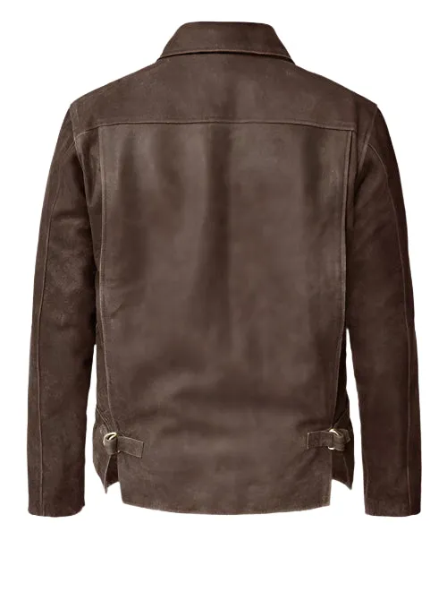 Indiana Jones Vintage Nubuck Leather Jacket