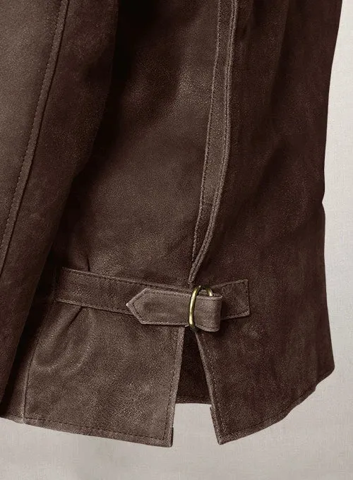 Indiana Jones Vintage Nubuck Leather Jacket