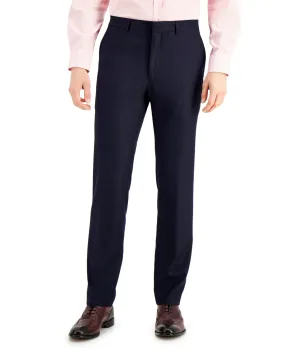 Kenneth Cole Reaction Mens Slim fit Dress Pants 30 / 32 Blue Solid