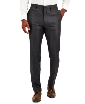 Kenneth Cole Reaction Mens Slim fit Dress Pants 34 / 32 Grey
