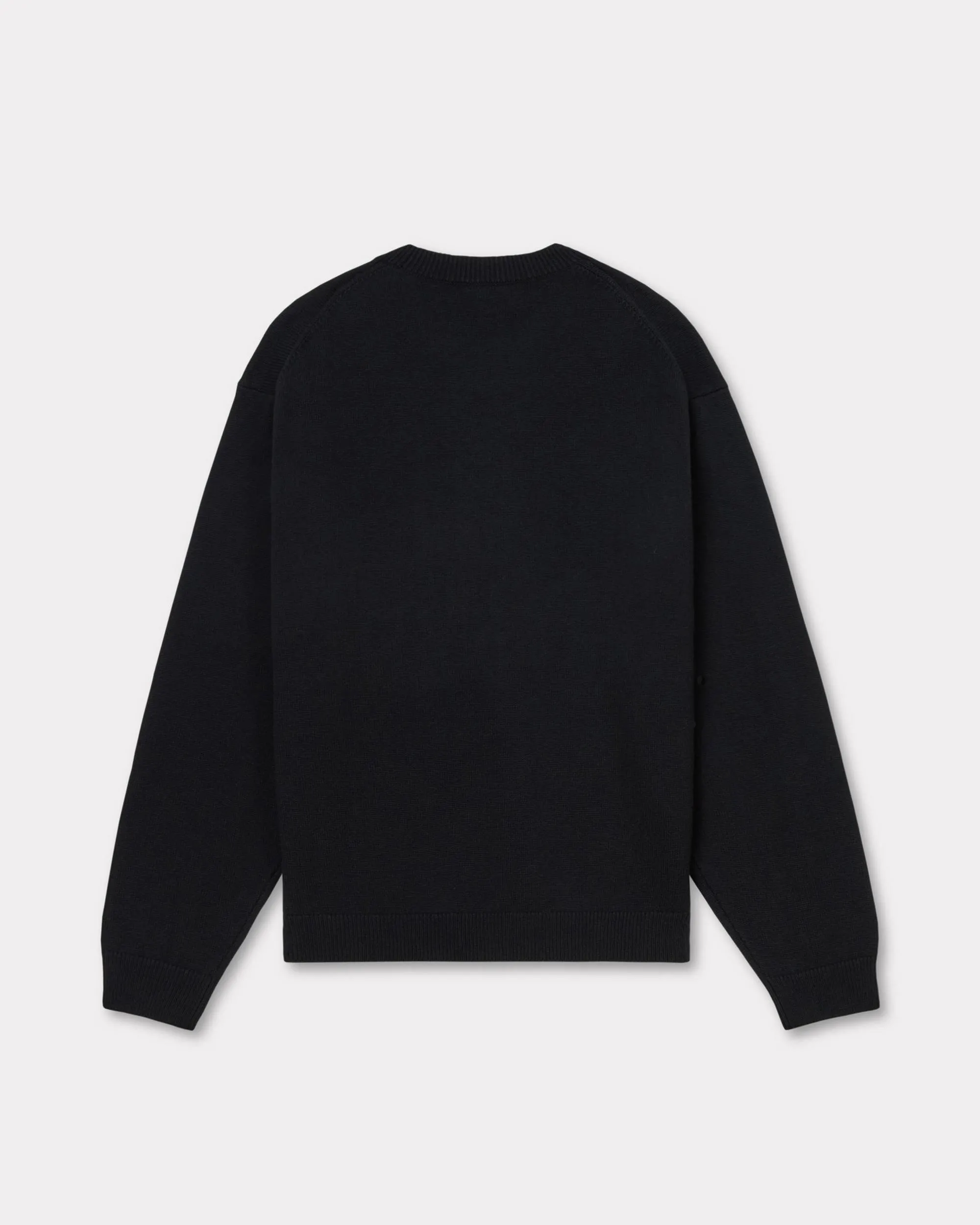 KENZO 'KENZO Happy Tiger' embroidered jumper in wool and cotton Mens Apparel