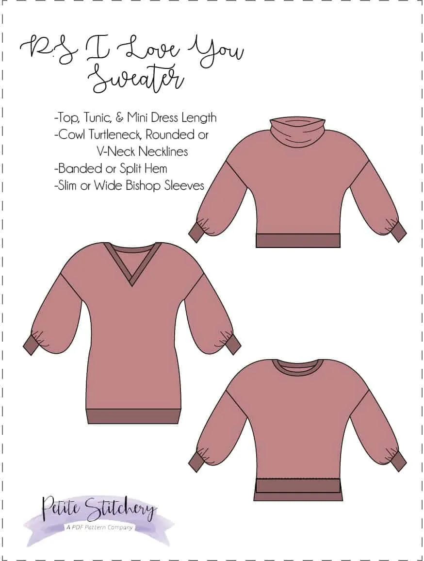 Kids P.S. I Love You Sweater