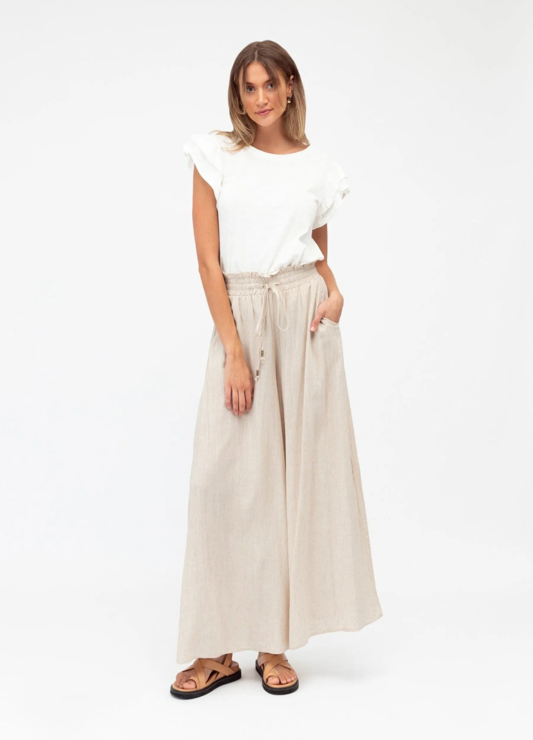 Label of Love - Sophia Pant - Oatmeal
