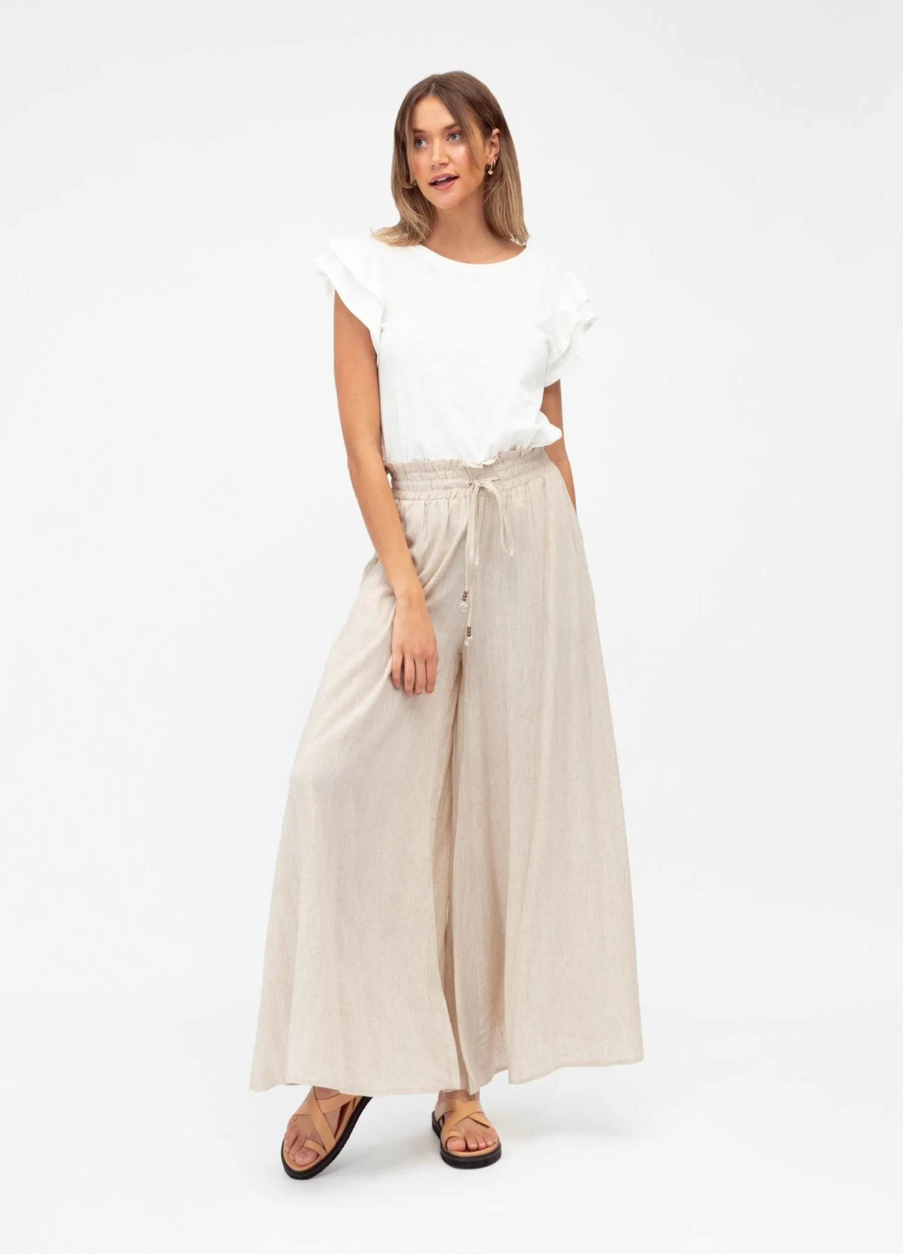 Label of Love - Sophia Pant - Oatmeal