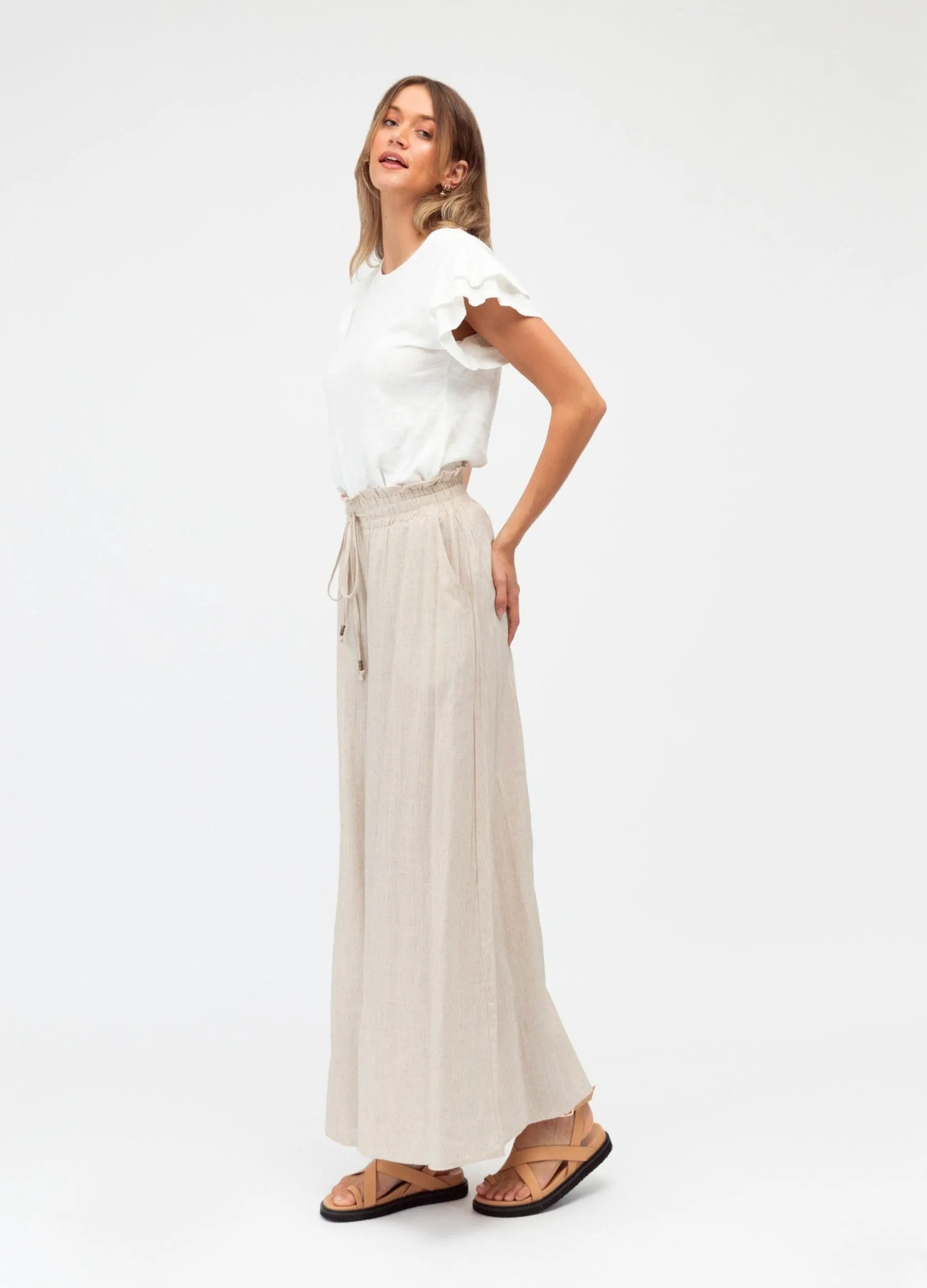 Label of Love - Sophia Pant - Oatmeal