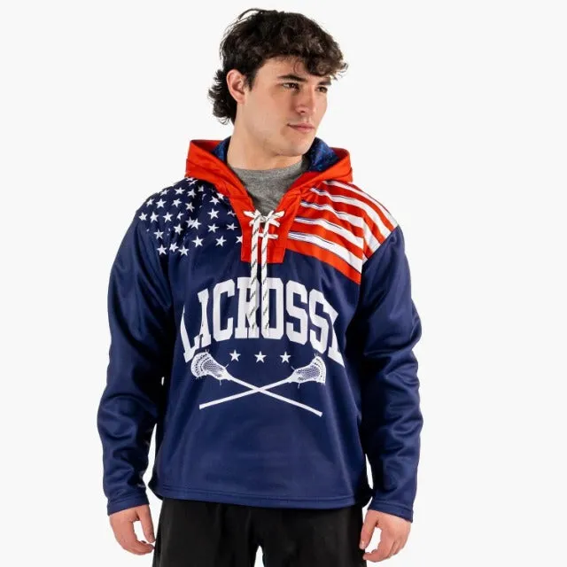 Lacrosse Lace-Up Hooded Gameday Hoodies