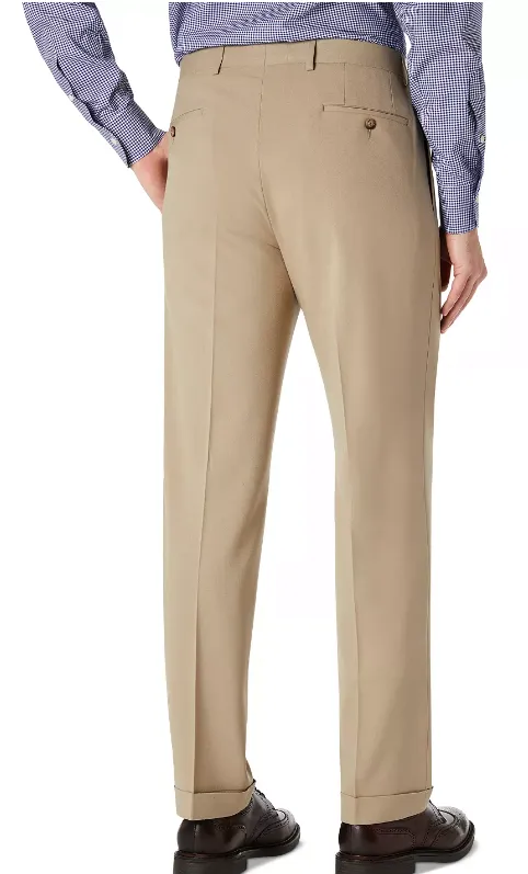 Lauren Ralph Lauren Mens Regular fit Dress Pants 38 / 29 Beige Solid