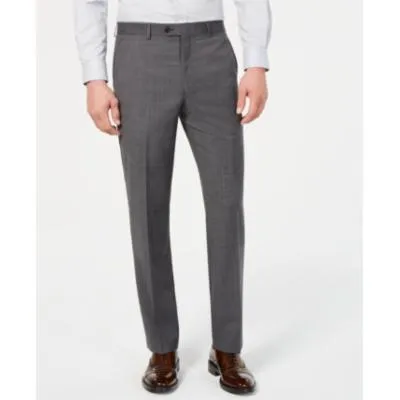Lauren Ralph Lauren Mens UltraFlex Dress Suit Pants Grey Sharkskin 42 x 30