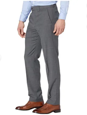 Lauren Ralph Lauren Mens UltraFlex Dress Suit Pants Grey Sharkskin 42 x 30