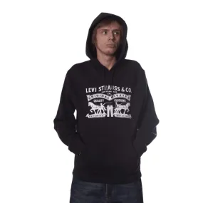 Levi's Men's Hoodie Long Sleeve Pullover Casual Graphic Logo Hooded Sweatshirt