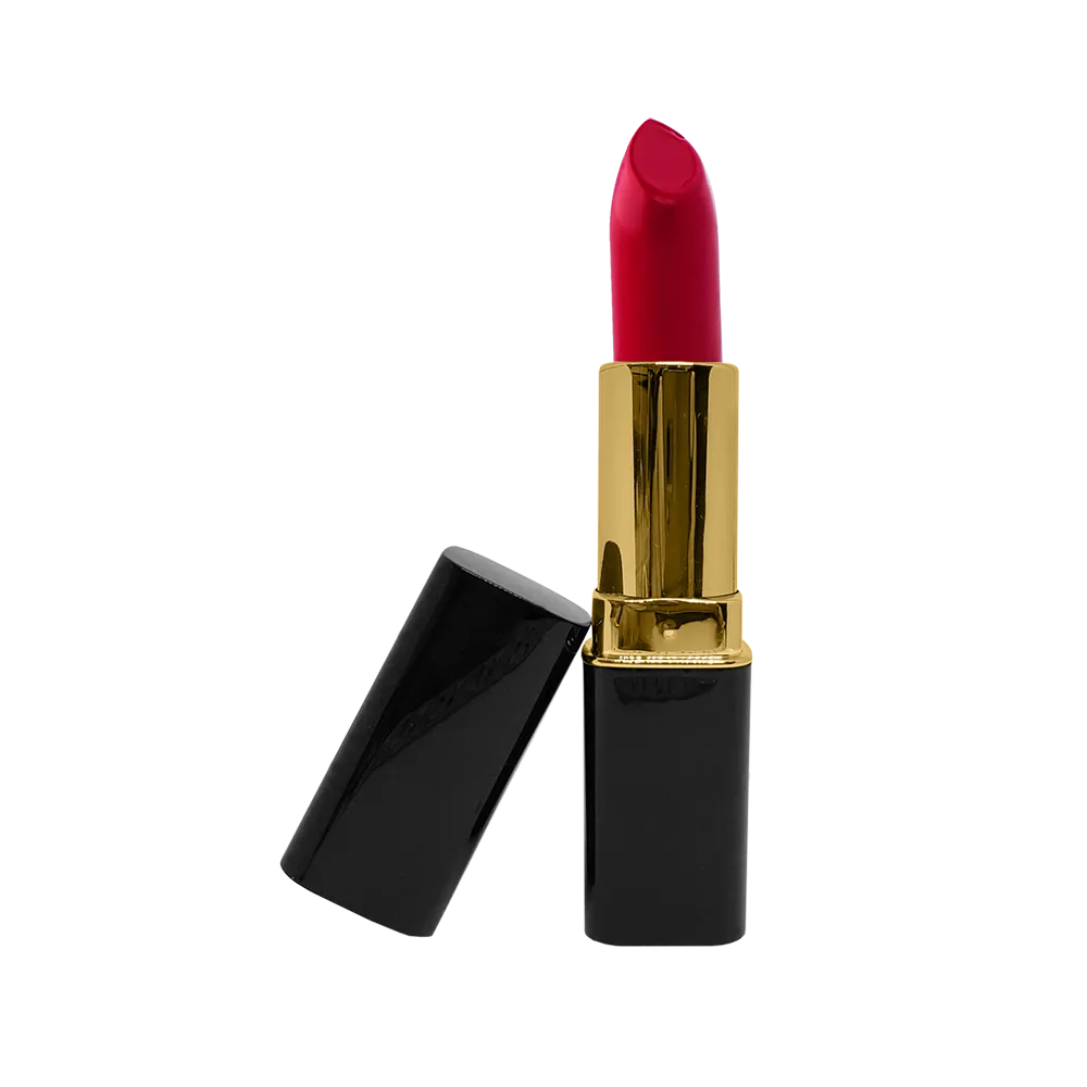 Lipstick - Raspberry Red - C - Gold Trim