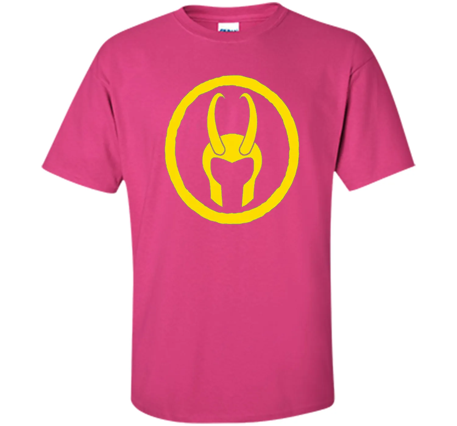Loki Horned Helmet Graphic T-Shirt