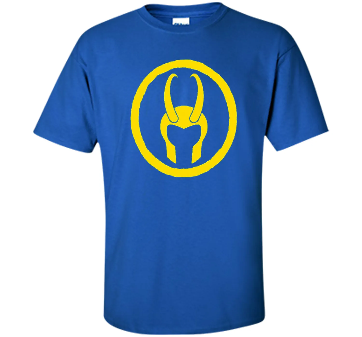 Loki Horned Helmet Graphic T-Shirt