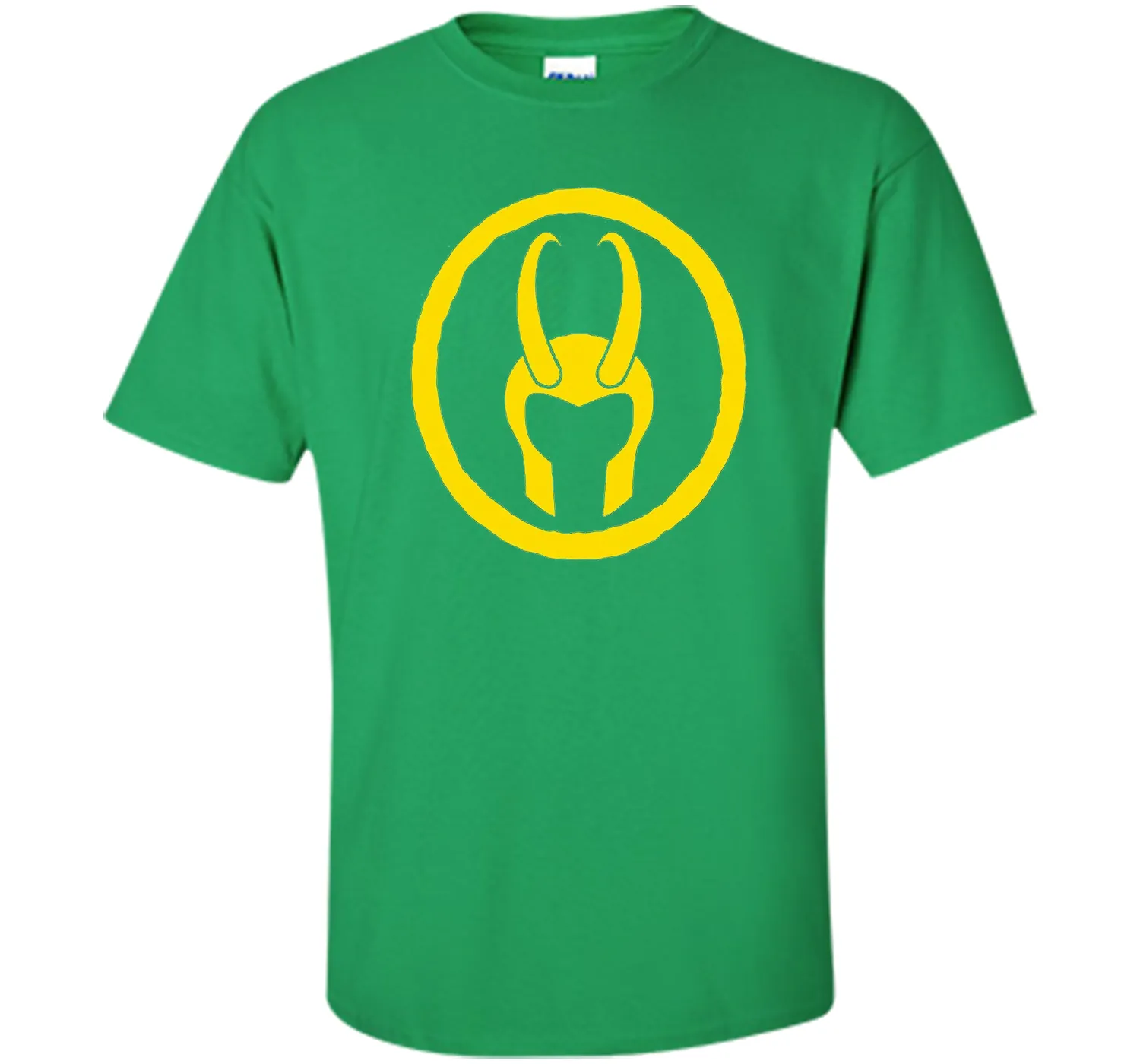 Loki Horned Helmet Graphic T-Shirt