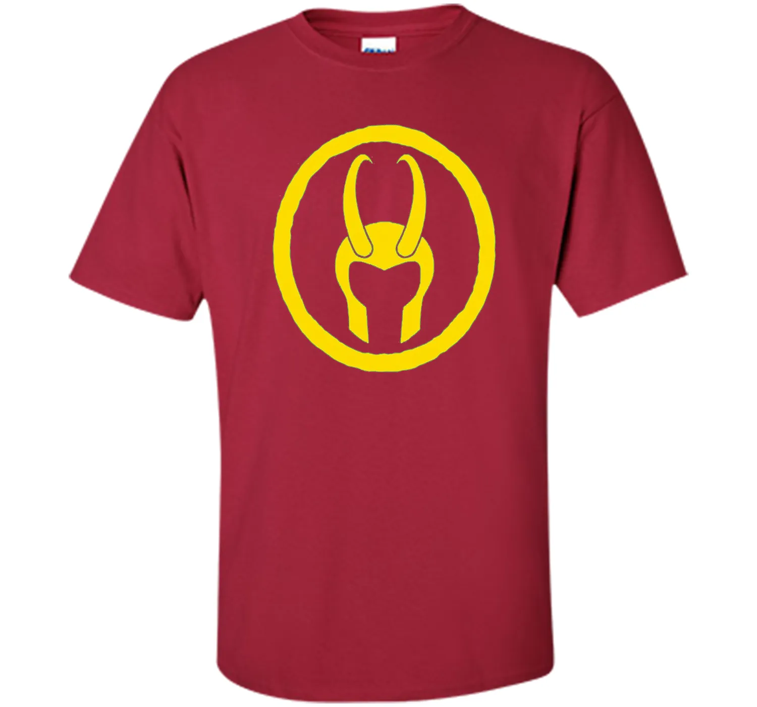 Loki Horned Helmet Graphic T-Shirt